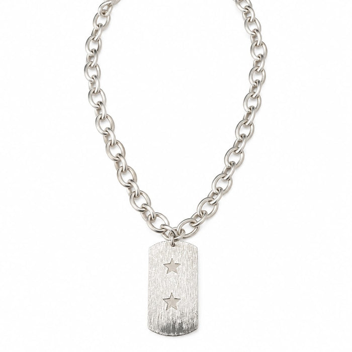 COLLAR STAR SILVER