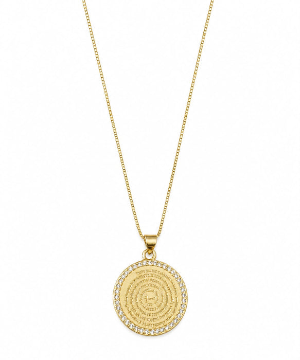 COLLAR PADRE NUESTRO GOLD